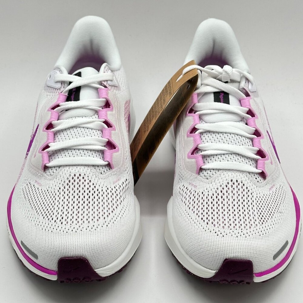 Women's Nike Air Zoom Pegasus 41 White Hyper Violet FD2723-103 Sizes 6.5 - Picture 3 of 12